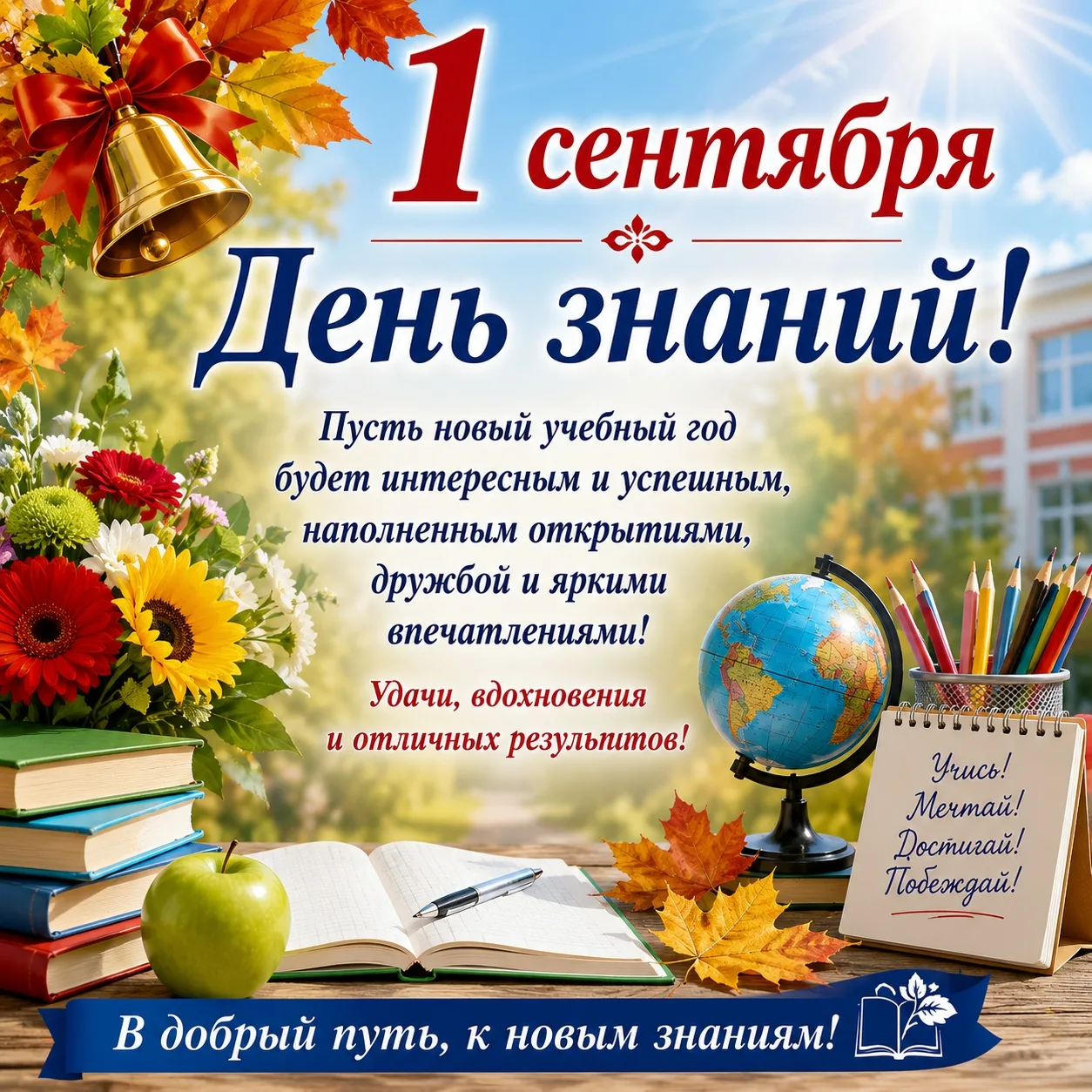 1 сентября – День знаний