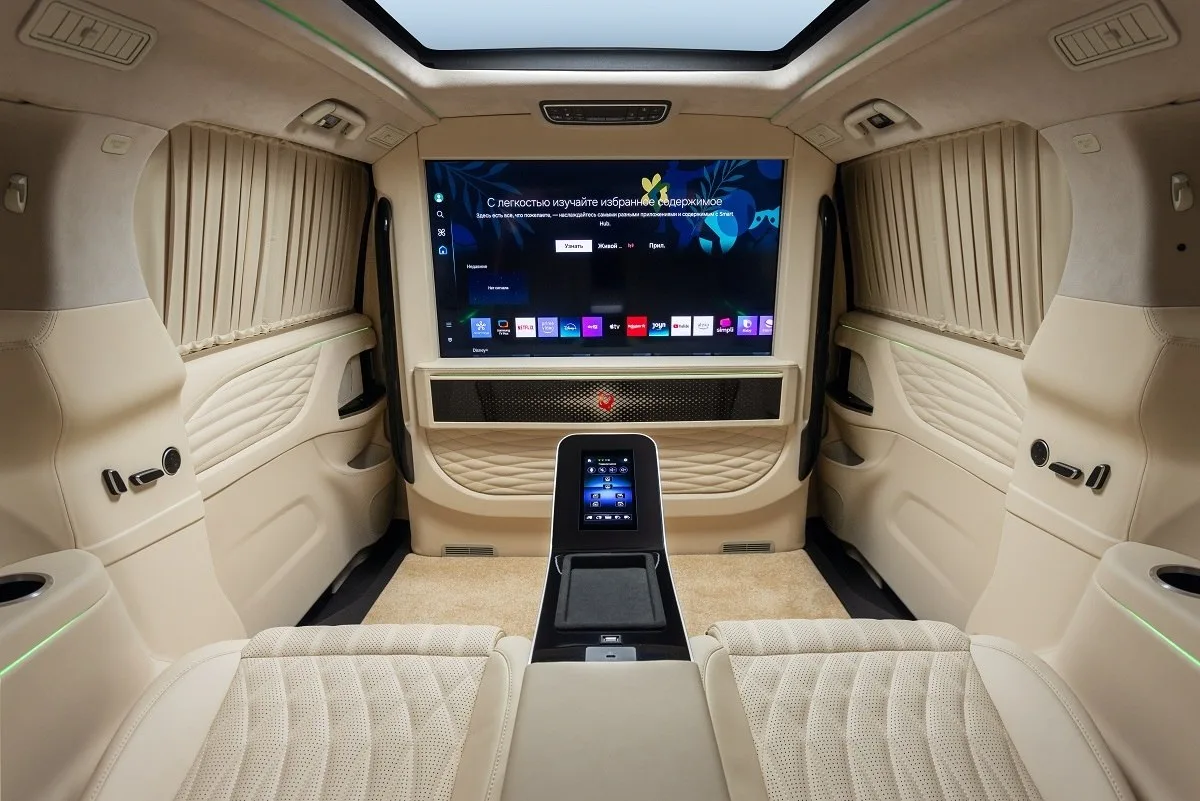 🚐 Минивэн Sollers SP7 получил люкс-версию  Модель Sollers SP7 обзавелась четырёхместной версией для 