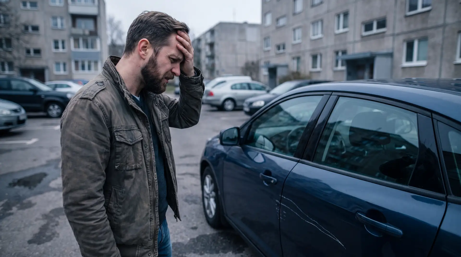 🛑 ТИХИЙ ПОБЕГ: Что делать, если во дворе поцарапали машину и уехали, а камер нет