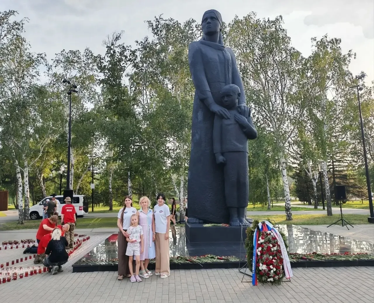 🕊22 июня в Парке имени 30-летия Победы состоялась Всероссийская акция "Свеча Памяти"

🌿 В этот ско