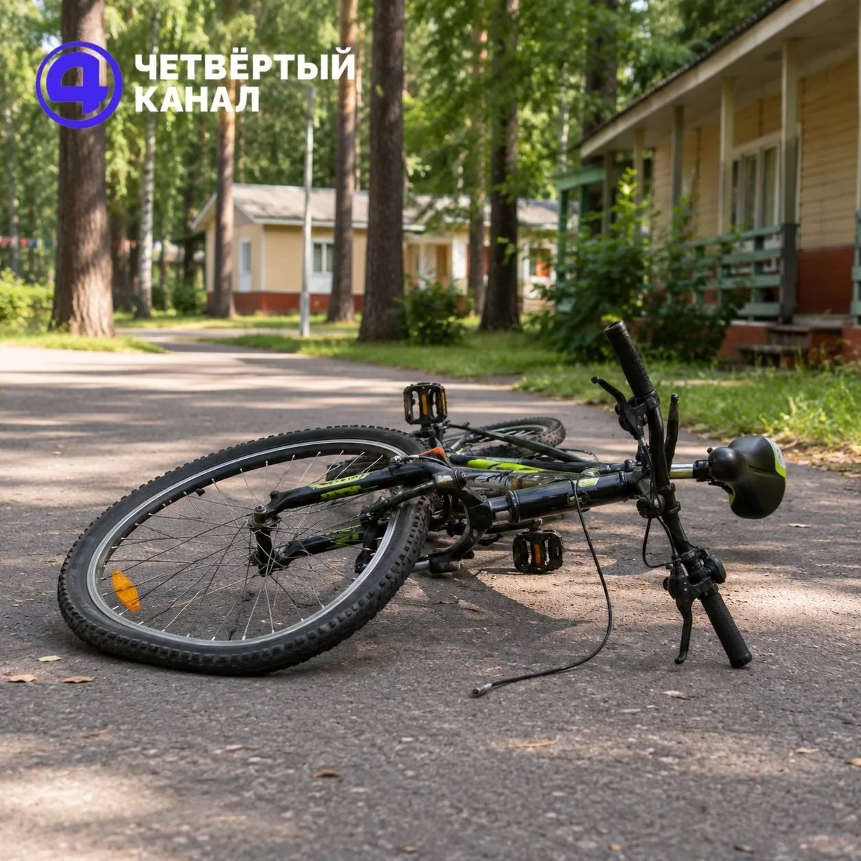 Тройной перелом челюсти получила 14-летняя свердловчанка после падения с велосипеда в л...
