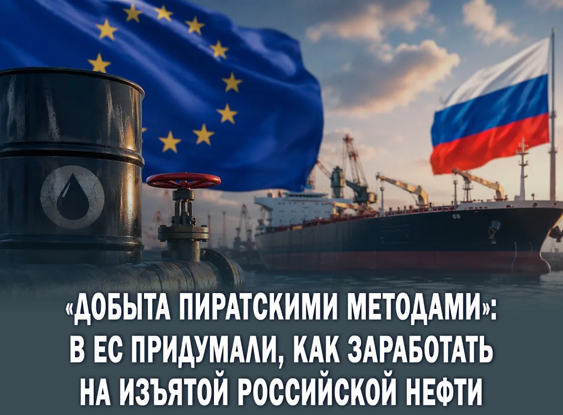 ⚡️Грабить? Можно! Европейский союз легализовал конфискацию российской нефти и доходов от ее реализац