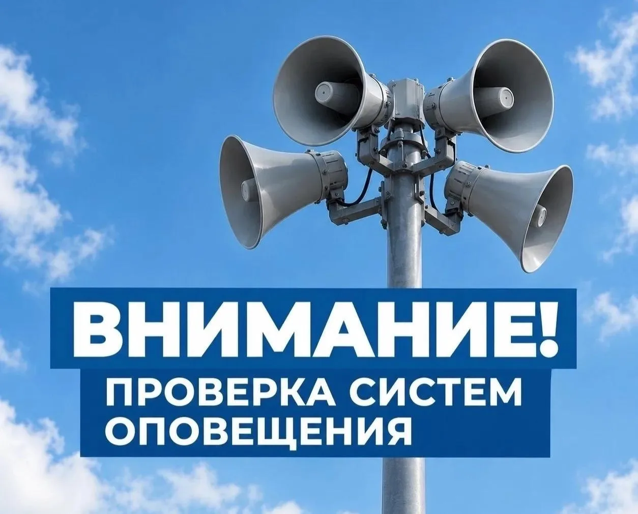 Проверку сирен перенесли в Тюмени.