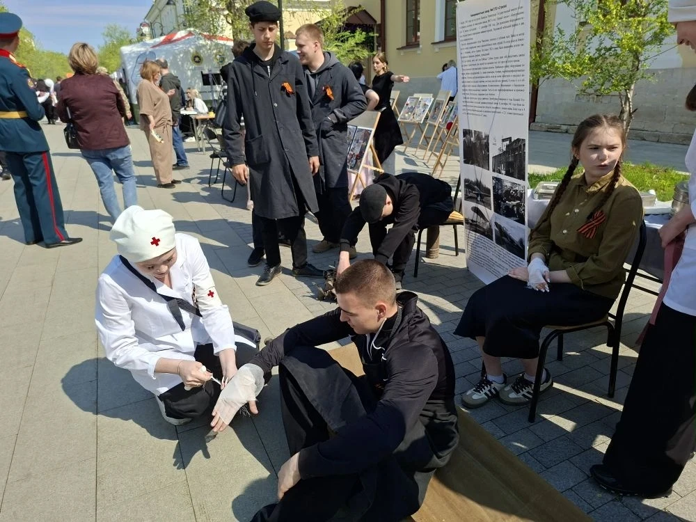 9 Мая на улицах нашего города ожила история. Студенты ГАПОУ «ОАТК им. В.Н. Бевзюка» стали не просто 