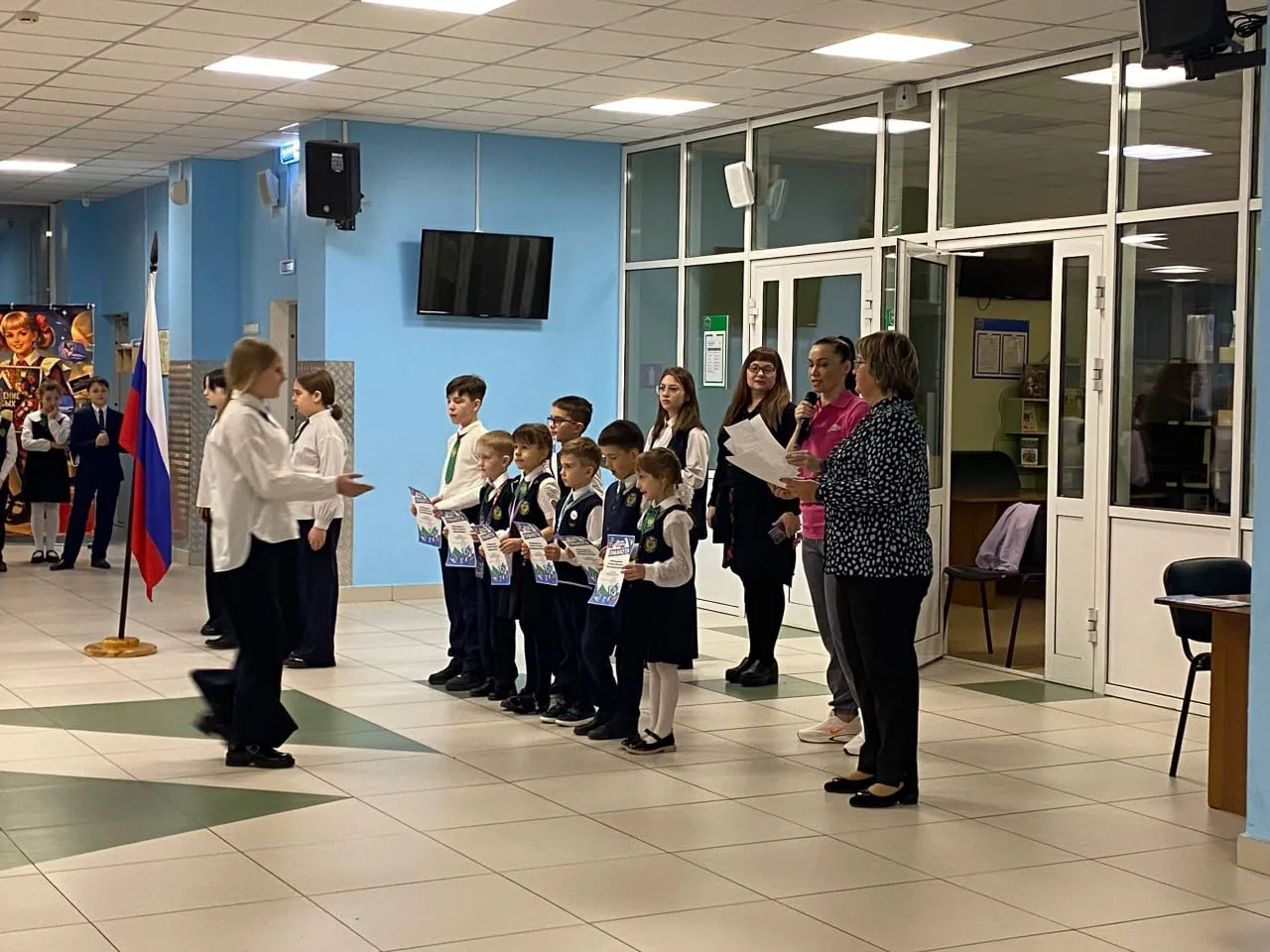 📣📣📣Внимание! Внимание! Внимание!  🇷🇺Вчера состоялась торжественная линейка, посвящённая открытию пат