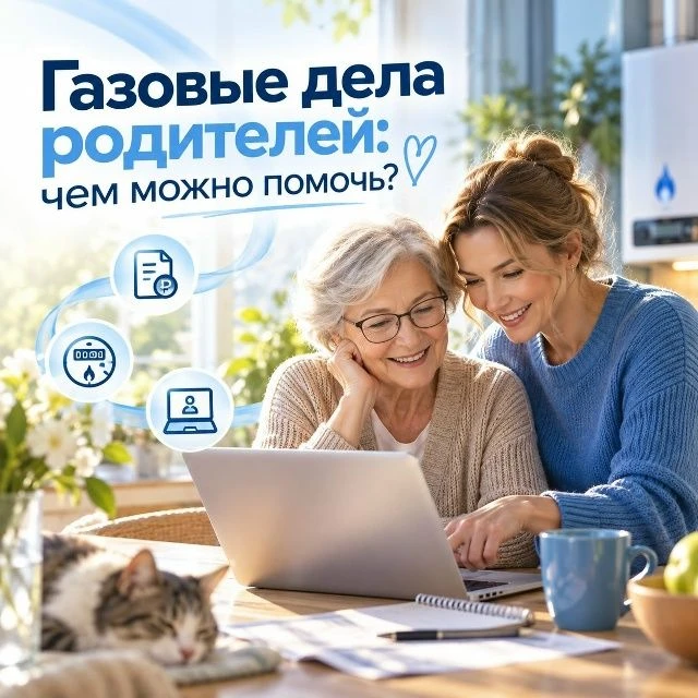 Газовые дела родителей: чем можно помочь