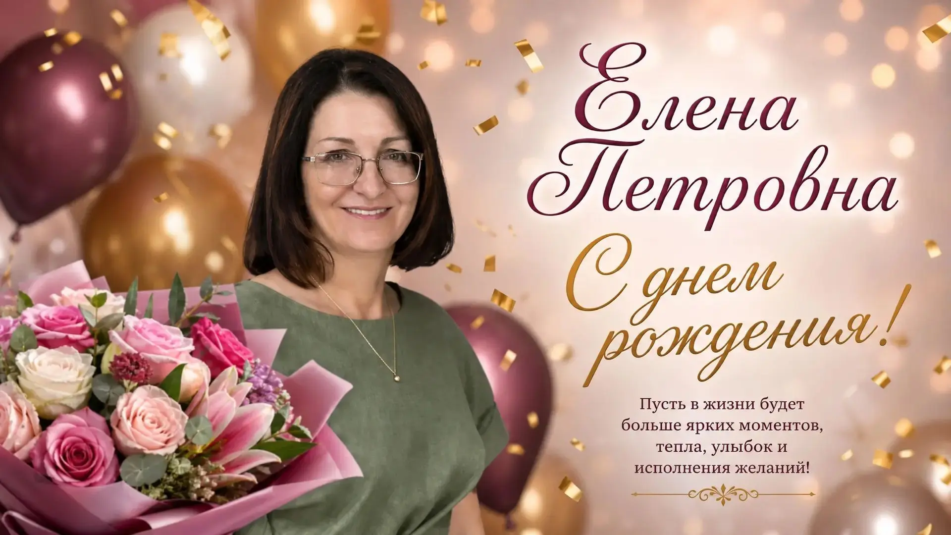 Уважаемая Елена Петровна! ❤