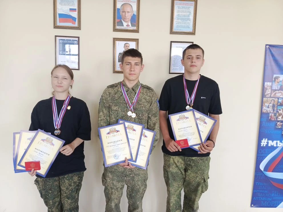 Команда корпуса заняла 1 место