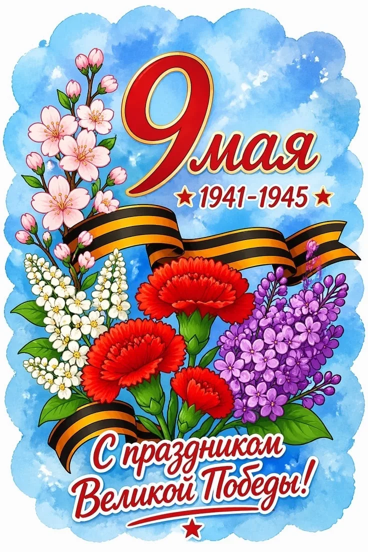 С Днём Победы!

Сегодня великий праздник для нашего народа. Мы празднуем очередную годовщину Победы 