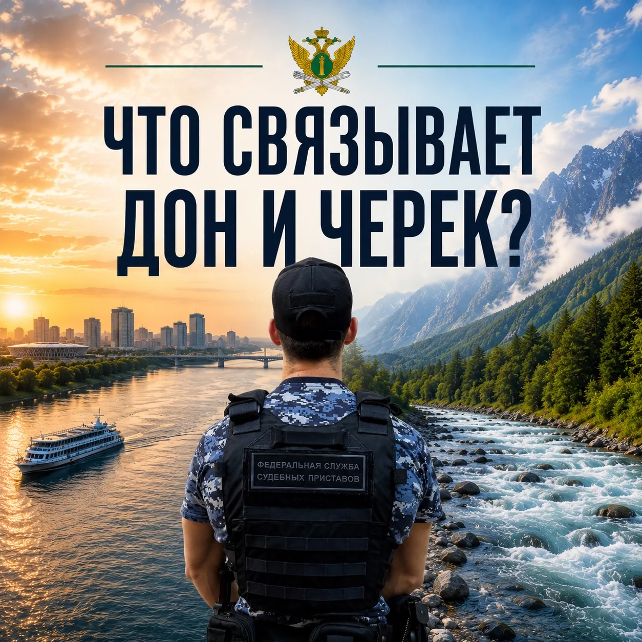🌊 Что общего у Дона и Черека?

На первый взгляд — ничего.

Один несёт свои воды через Ростов-на-Дон