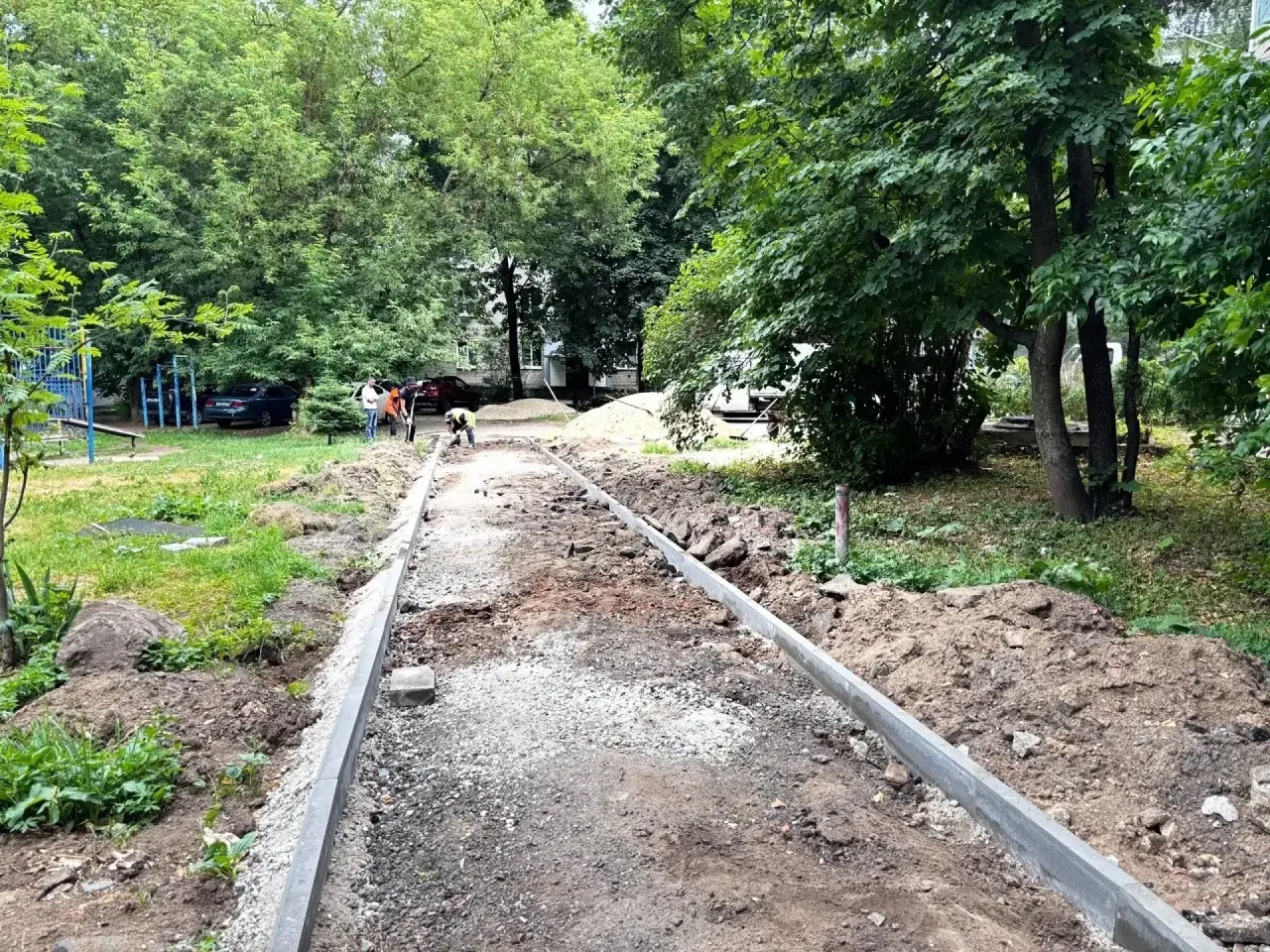 В Малаховке делают удобнее пешеходные маршруты.