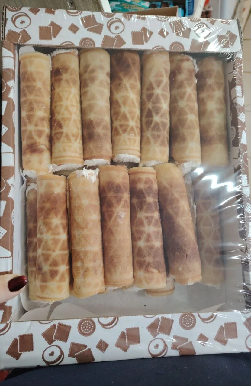 Трубочки с кремом маскарпоне