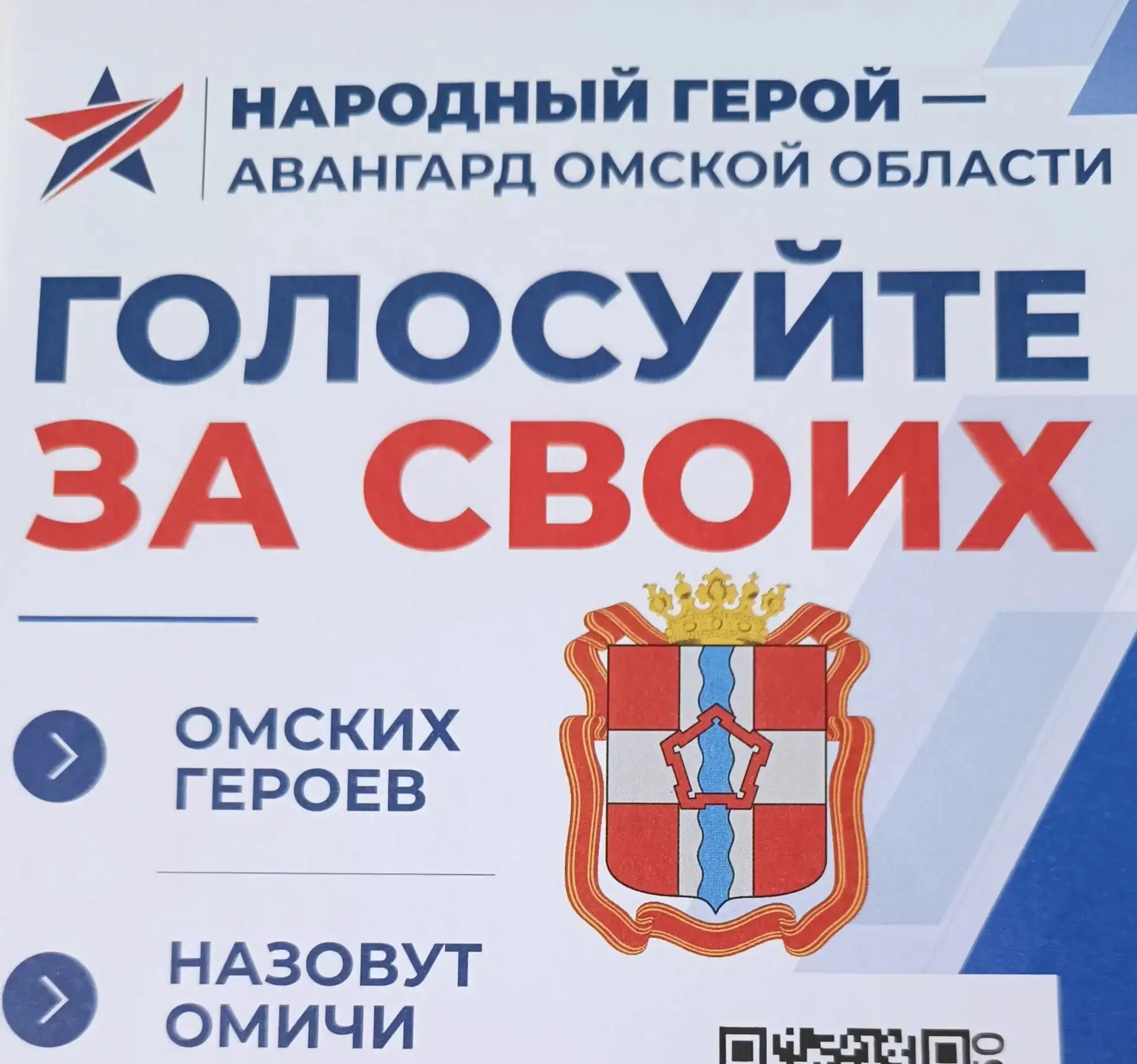 В регионе стартовал проект «Народный герой— Авангард Омской области»