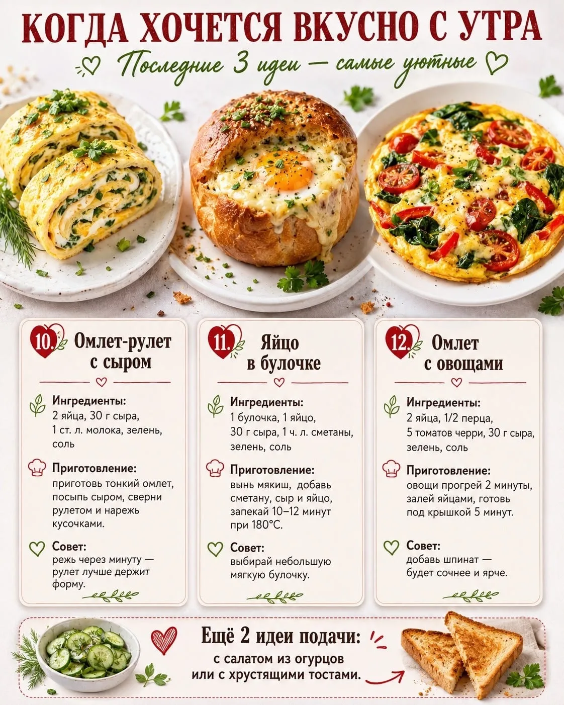 Вкусные завтраки