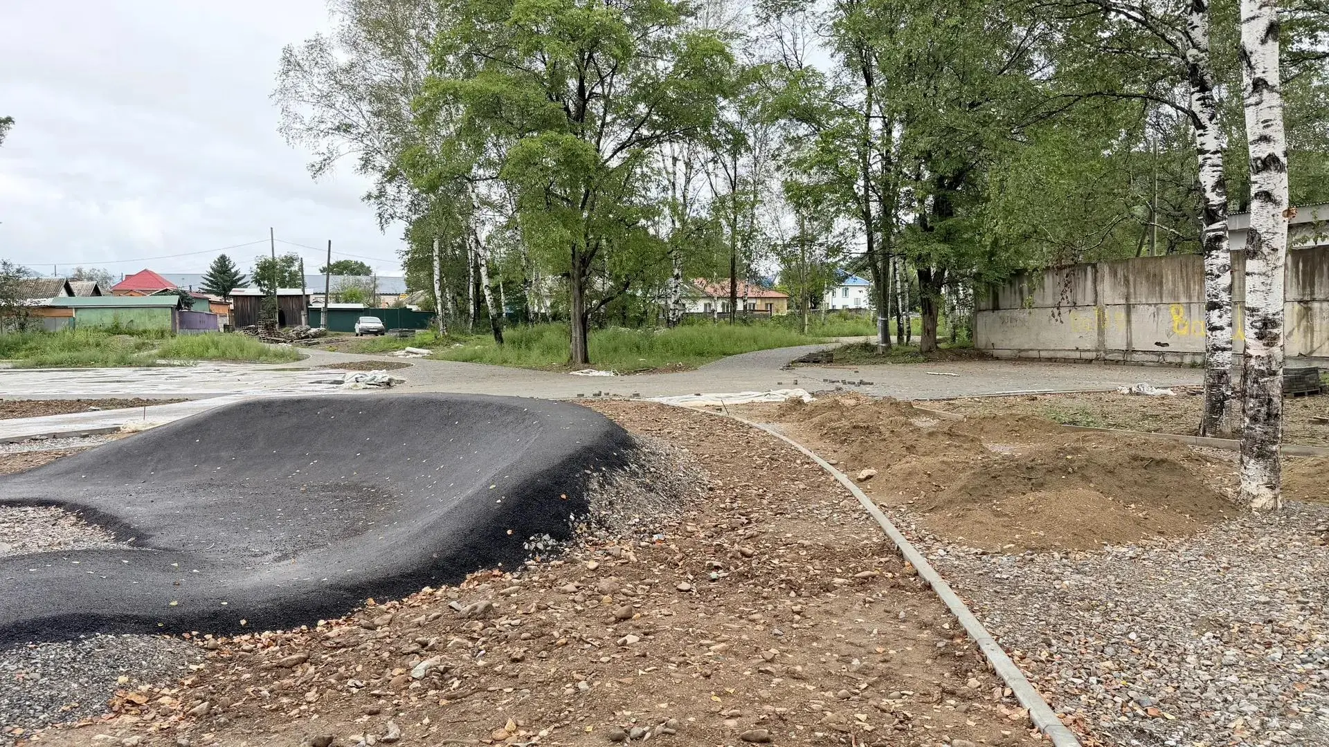 В парке «Березка» продолжается преображение