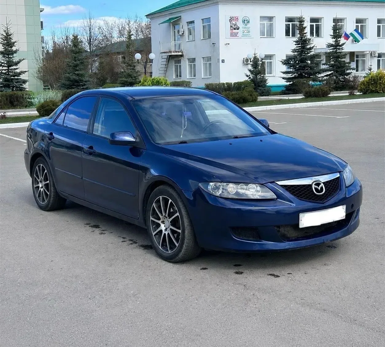 Мазда 6 gg , на полном ходу