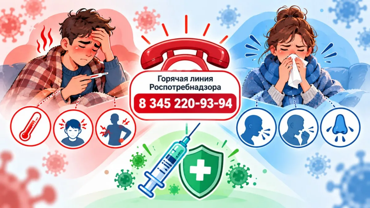 Заболели, но не уверены чем? Уточните по горячей линии