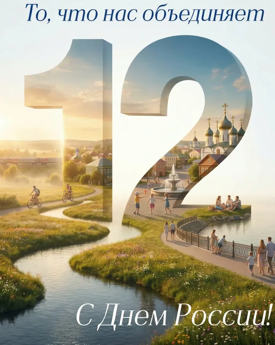 Дорогие друзья!

Коллектив детского сада №4 "Солнышко" от всего сердца поздравляет вас с Днём России