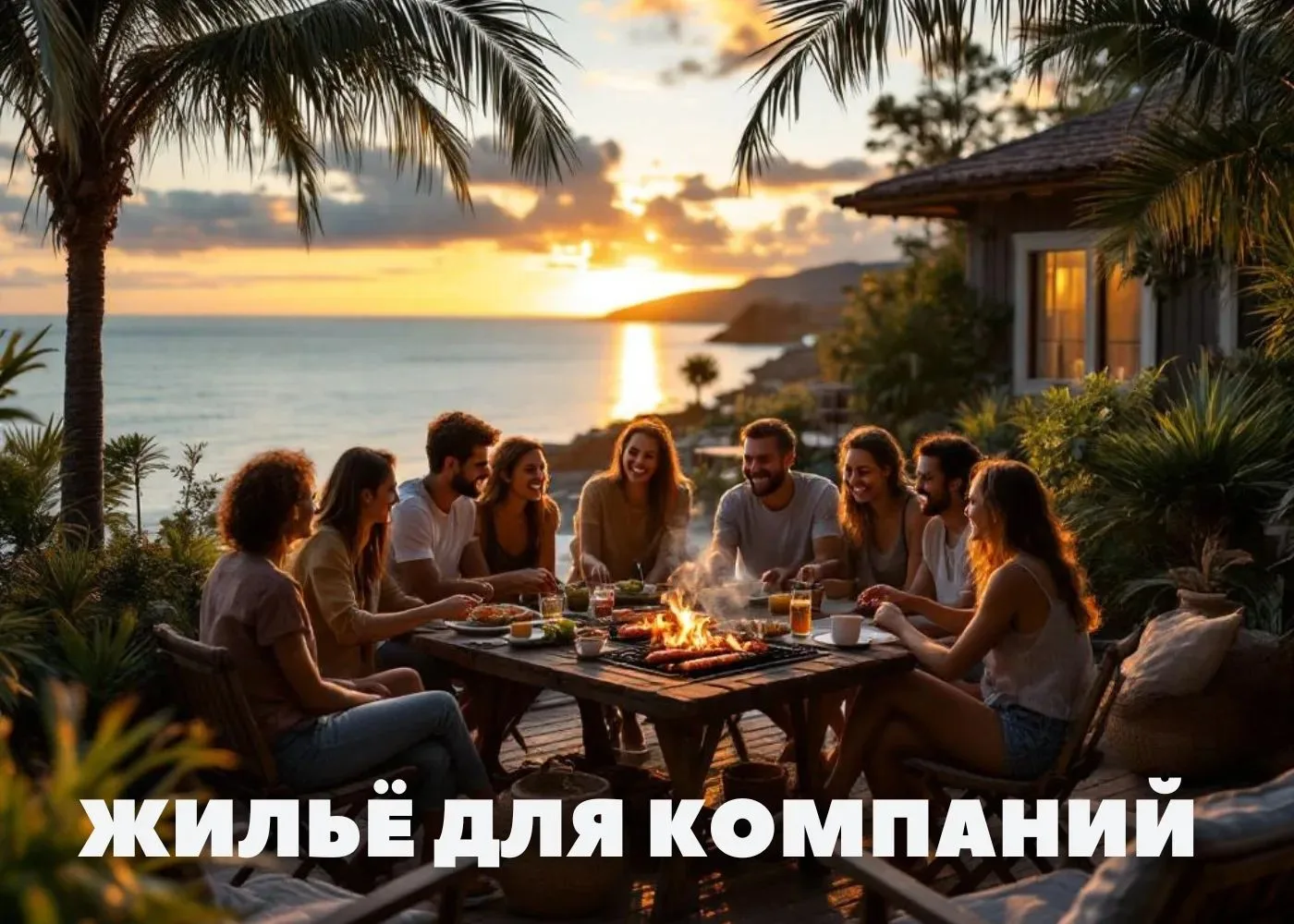 🏡 Отдых у Чёрного моря для большой компании: выбирайте просторное жильё! 🌊