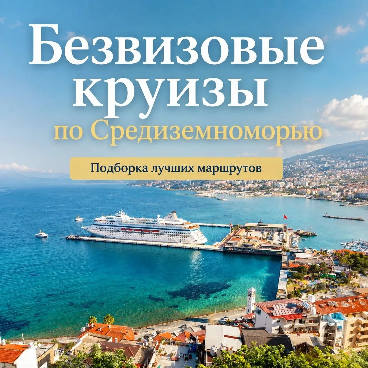 Безвизовые круизы по Средиземноморью