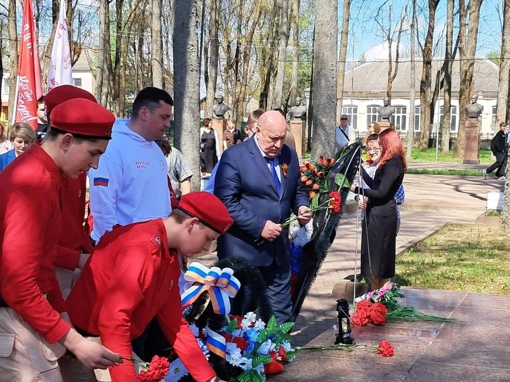 Сегодня Ельнинский гвардейский округ стал участником Международной патриотической акции...
