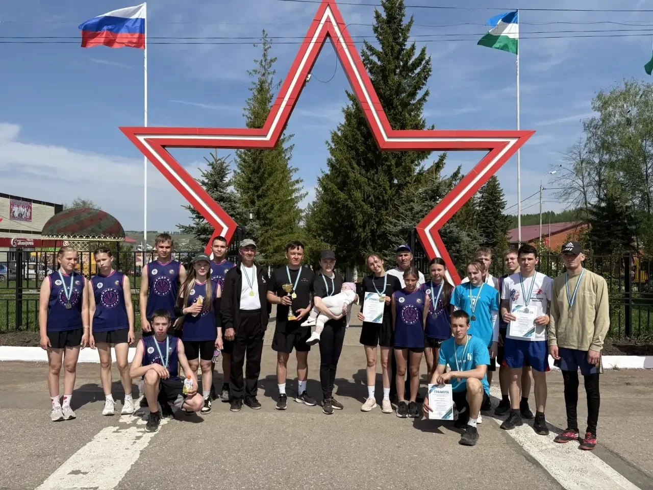 🏆 Наша команда — среди лучших в районе! Салют Победе!