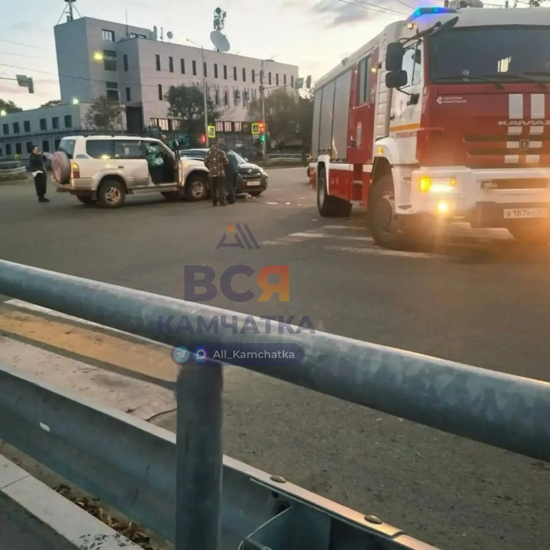 ДТП рядом с остановкой «Стройгородок»