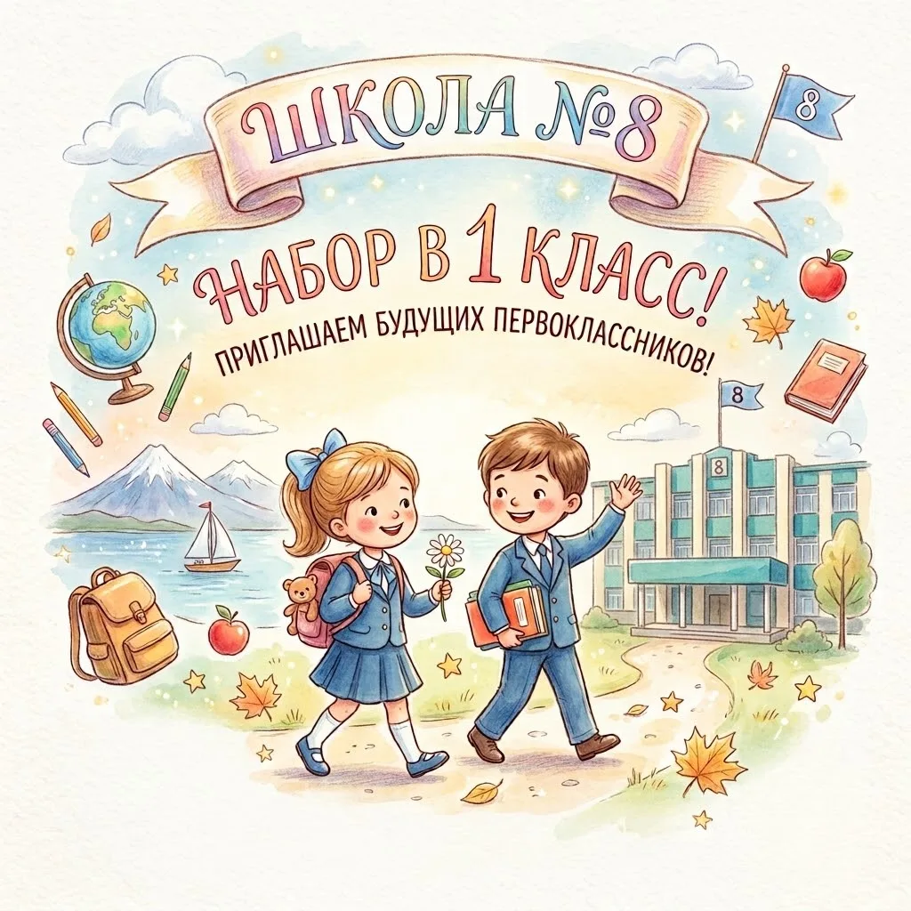 🎉 Школа открывает двери для будущих первоклассников! 🎉

Дорогие родители! 
Приглашаем вас подать д