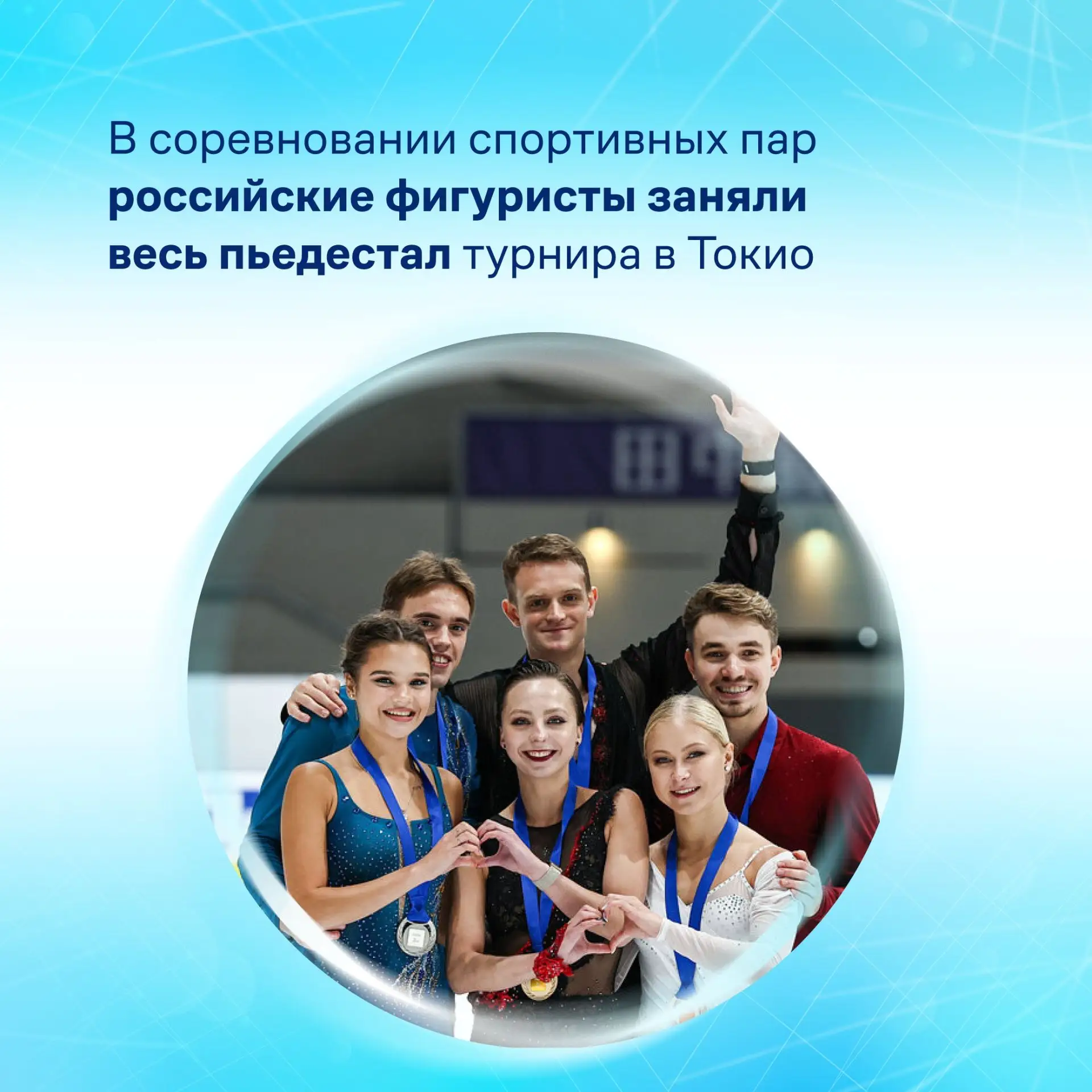 Российские фигуристы успешно вернулись на мировую арену🏆