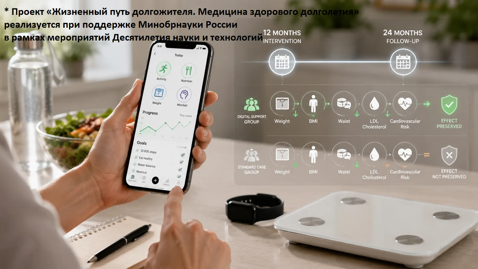 #новостинауки
 
📝 ЦИФРОВАЯ ПОДДЕРЖКА МОЖЕТ УДЕРЖАТЬ РЕЗУЛЬТАТ
 
В рандомизированном исследовании 20