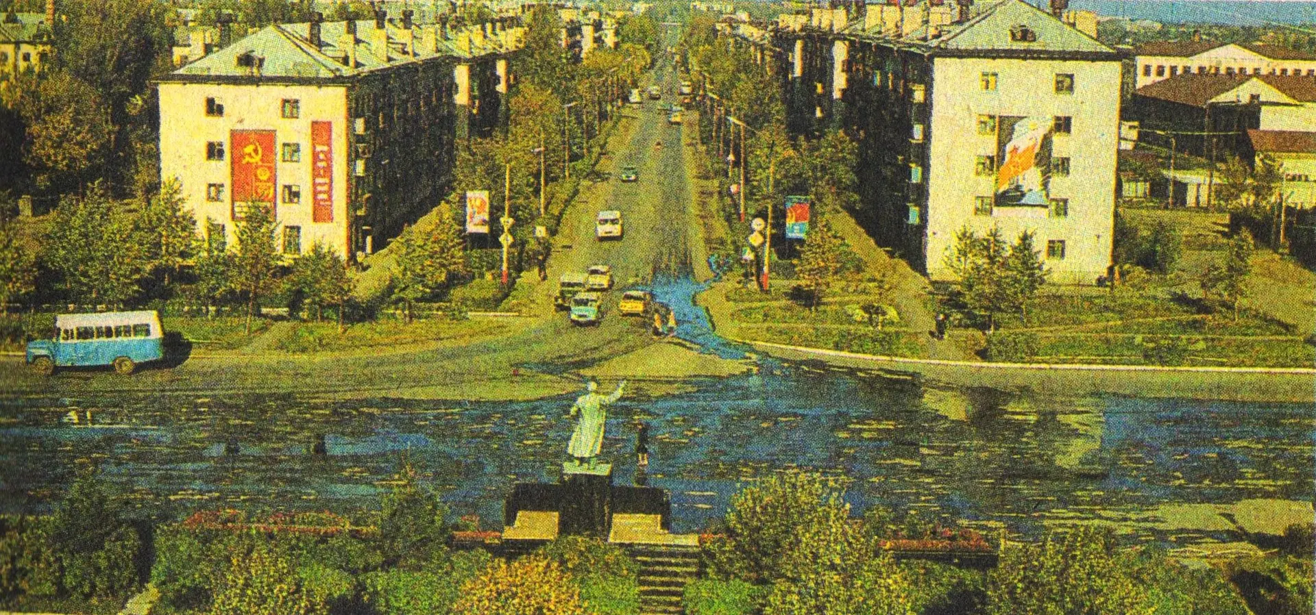 Канаш. Проспект Ленина, 2. 1986 год