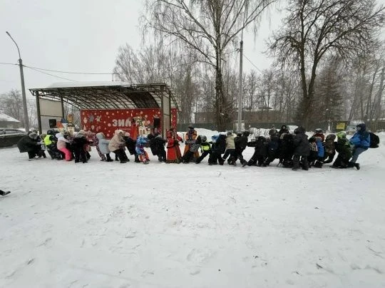 В корпусе «Петровское» прошли яркие масленичные мероприятия. Обучающиеся 1–4 классов стали участника
