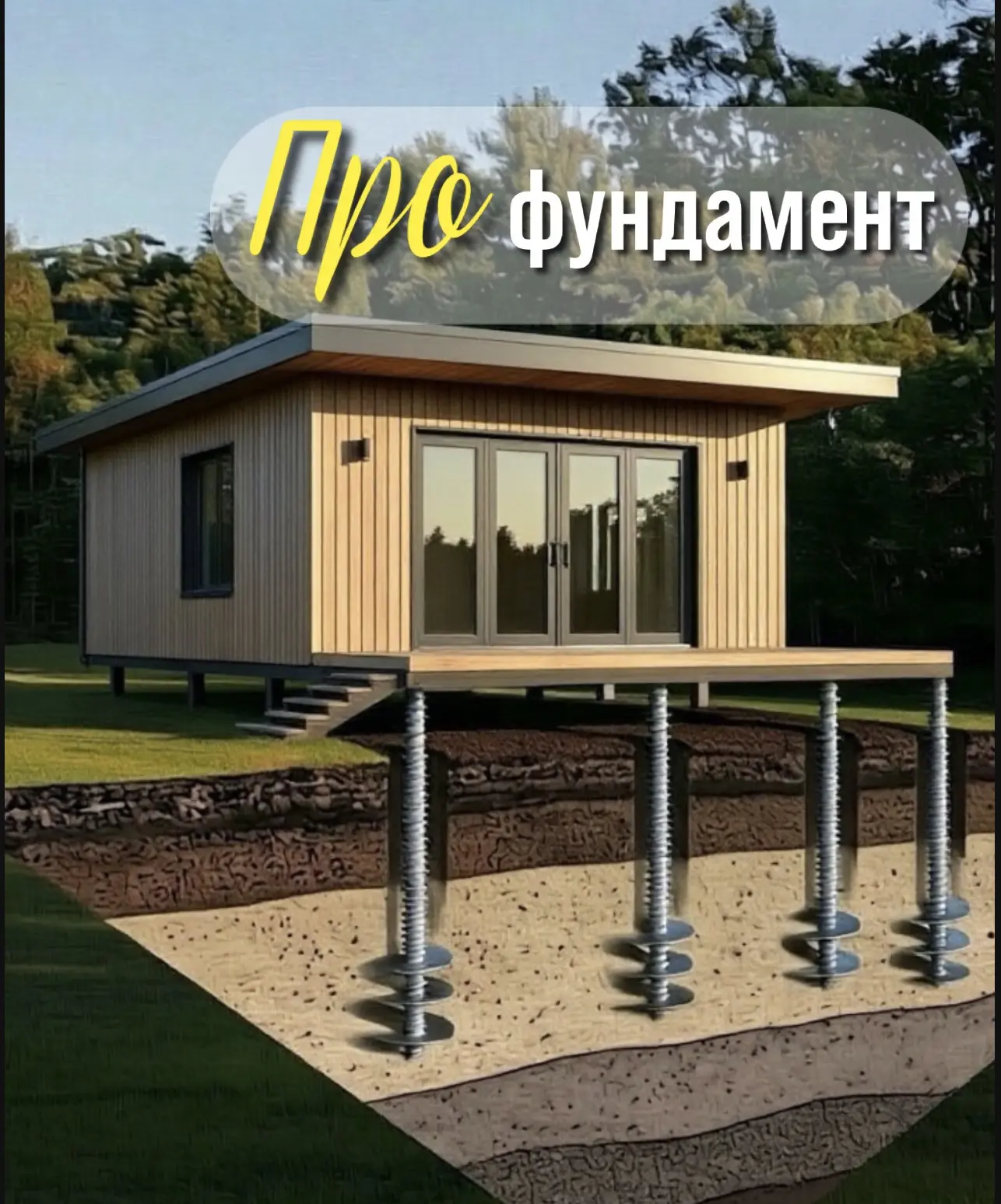 Какой фундамент выбрать для каркасного модульного дома?