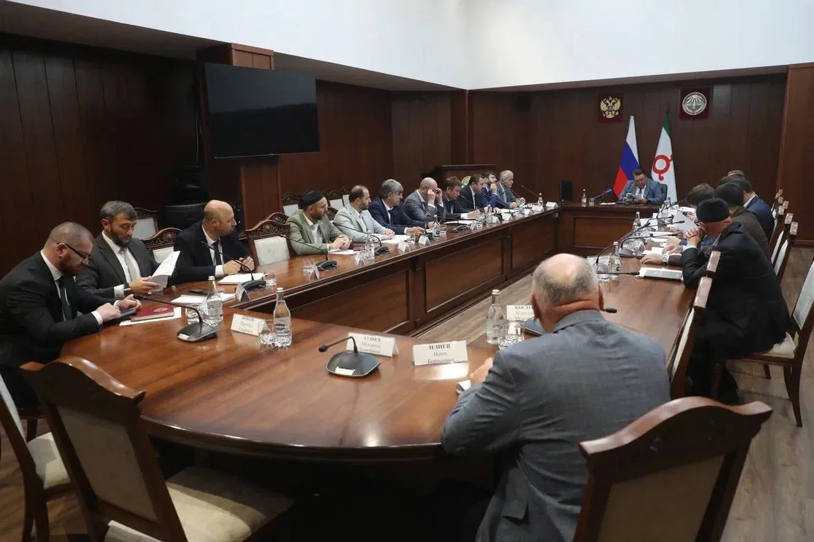 Под руководством Председателя Правительства Ингушетии Владимира Сластенина состоялось с...