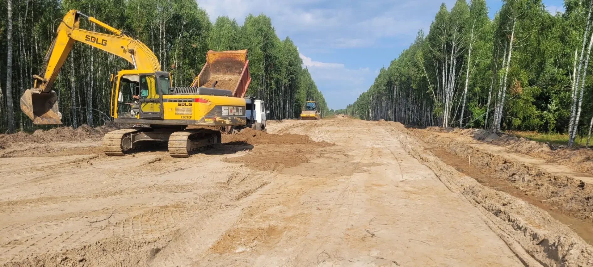 🚧 Как растет новая дорога «с. Старый Город – д. Вещерка»