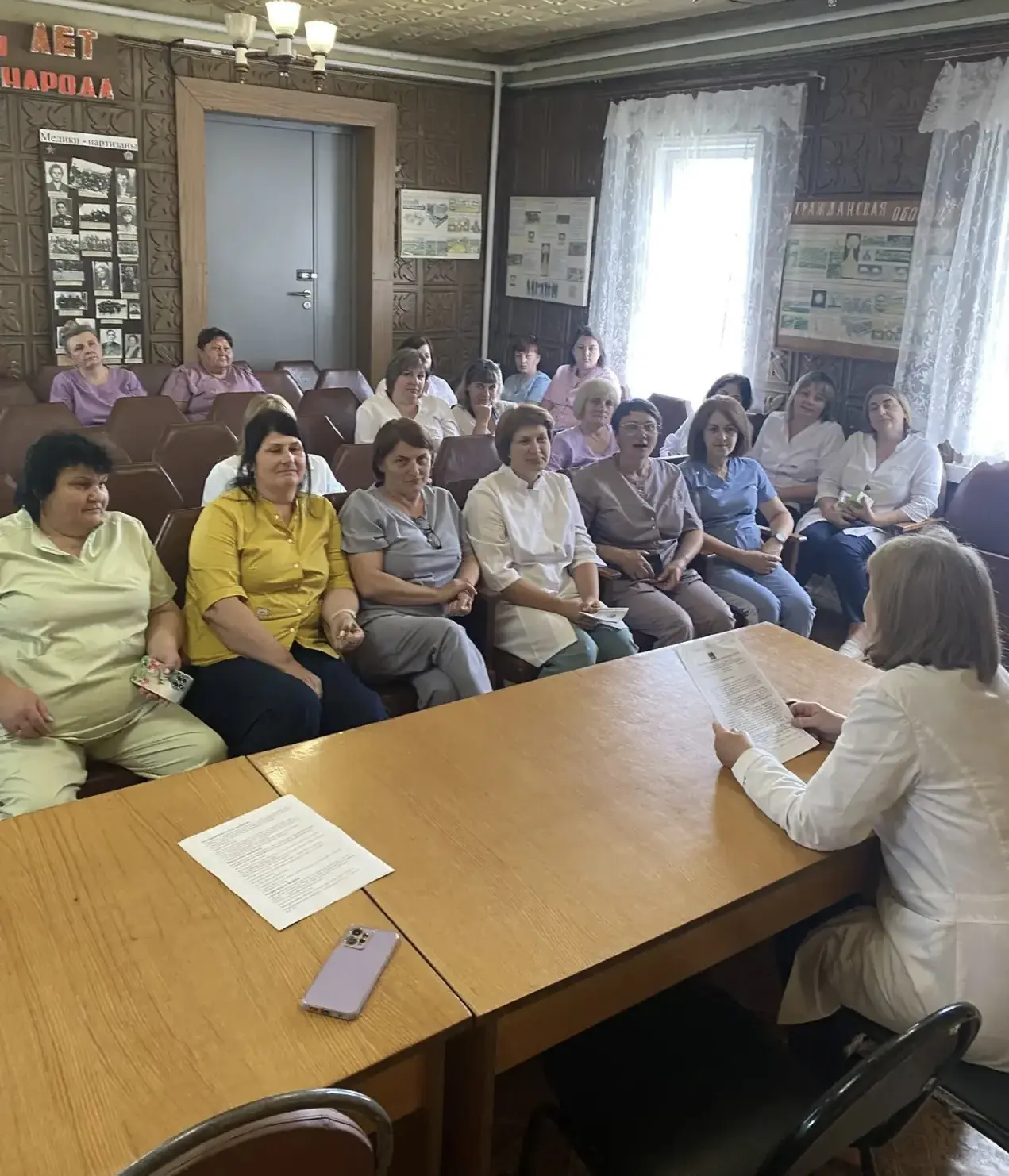 В ГБУЗ «Мглинская ЦРБ» прошли обучающие семинары для средних медицинских работников по теме: клиника