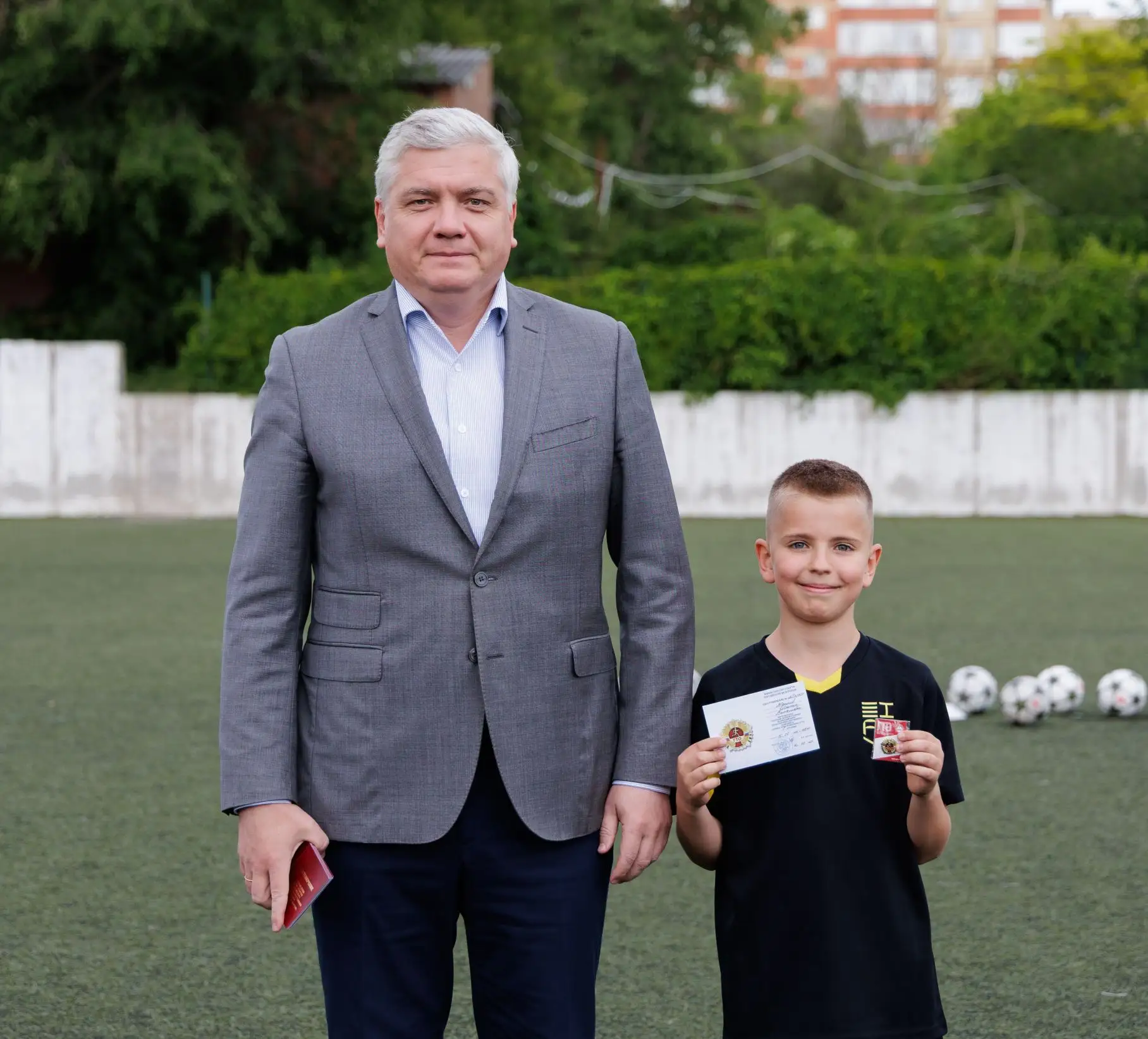 ⭐ЗОЛОТО ГТО - У НАШИХ ЮНЫХ ФУТБОЛИСТОВ!⚽
 
Друзья! У нас отличные новости: наши лицеисты Кирилл Мель