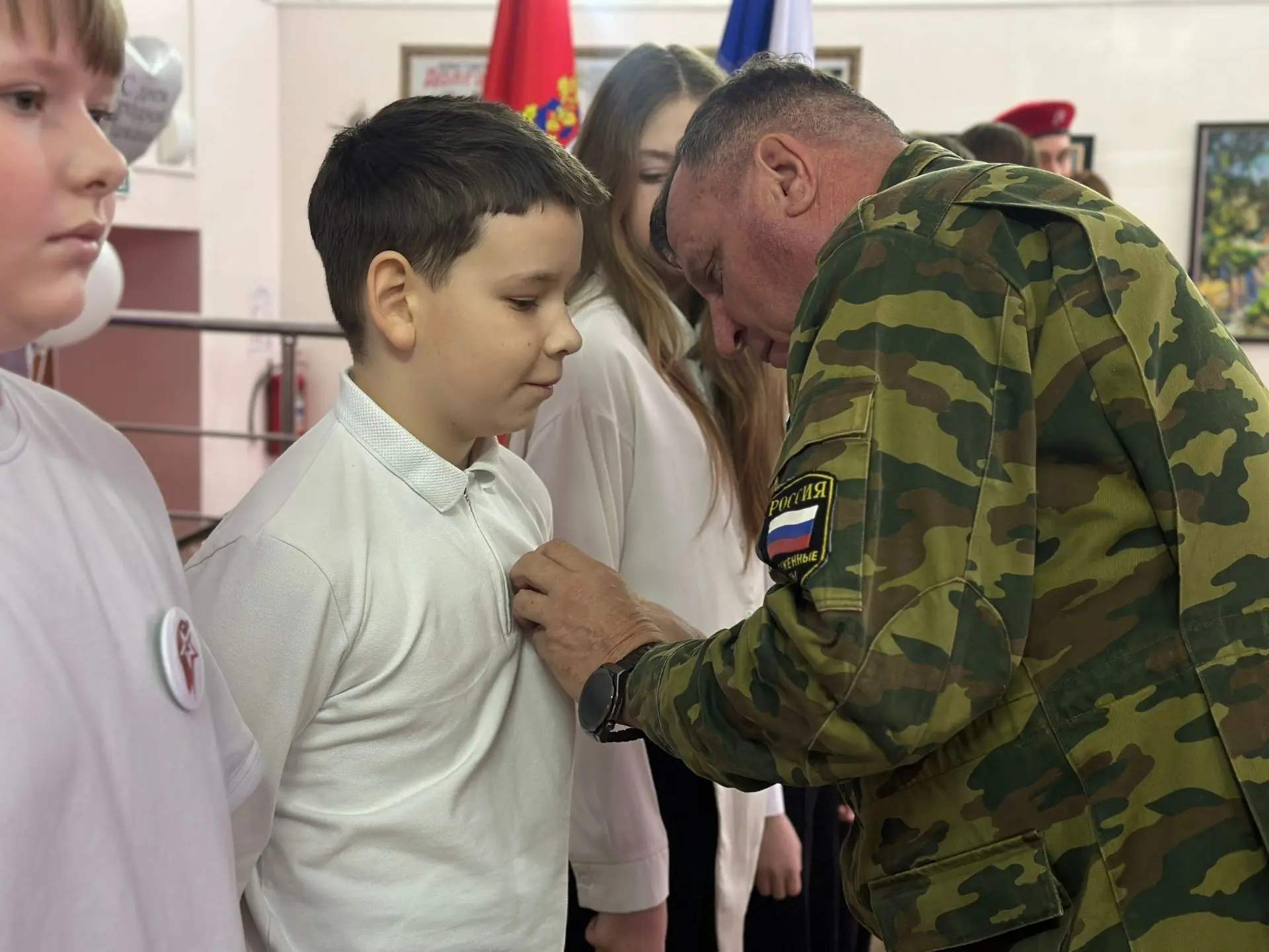 День памяти воинов‑интернационалистов: встреча с участником Афганской войны и посвящение в Юнармию 1