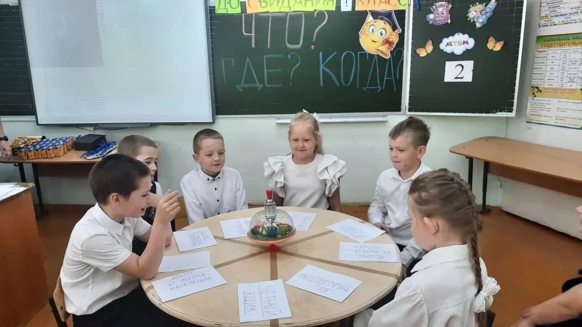 🧠 А знатоки растут! 🤓  Сегодня в 1 «А» классе прошла своя, школьная версия легендарной игры «Что? Гд