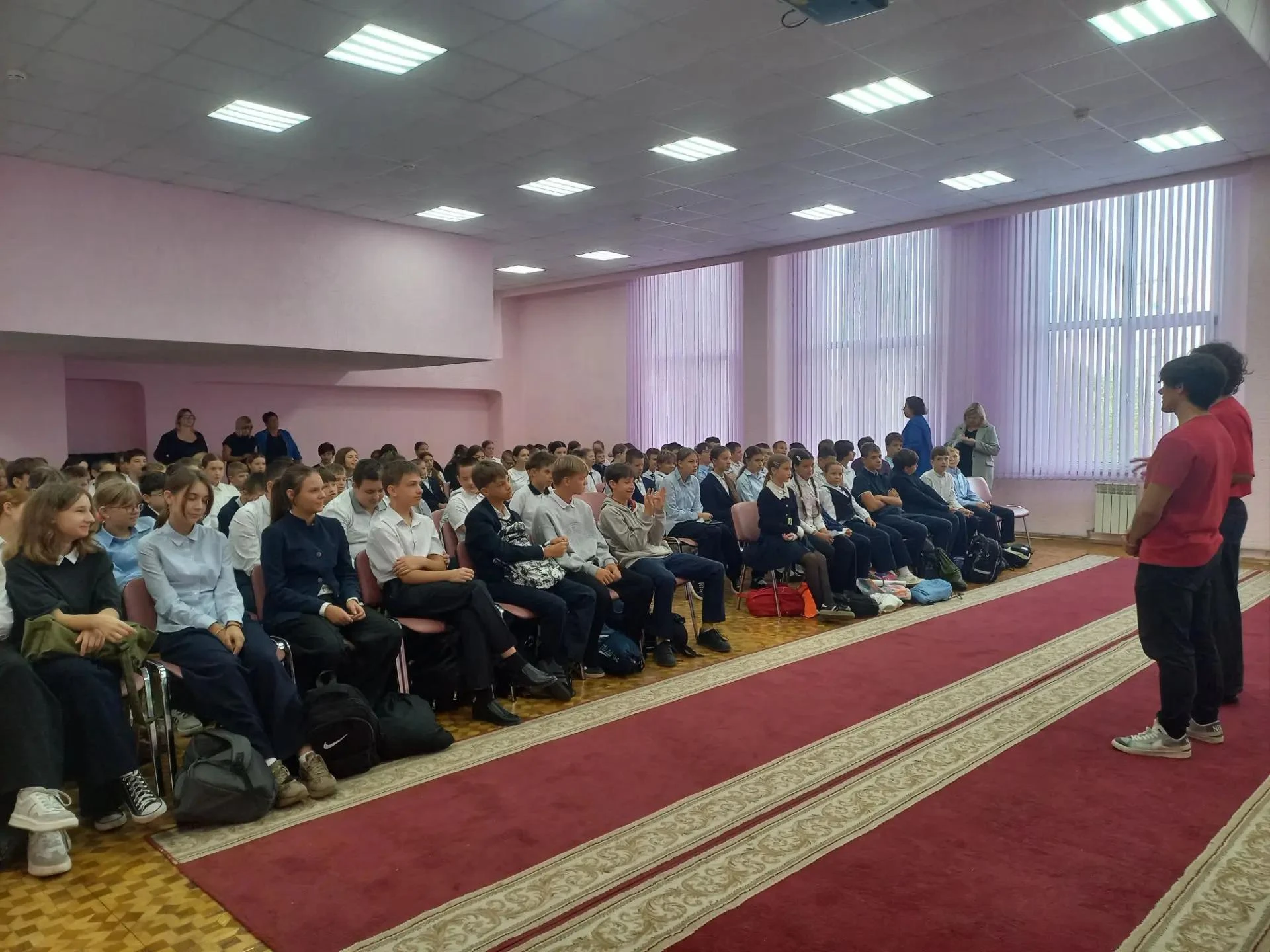 🎭 Мастер-класс по актёрскому мастерству в рамках проекта "Билет в будущее"🎭