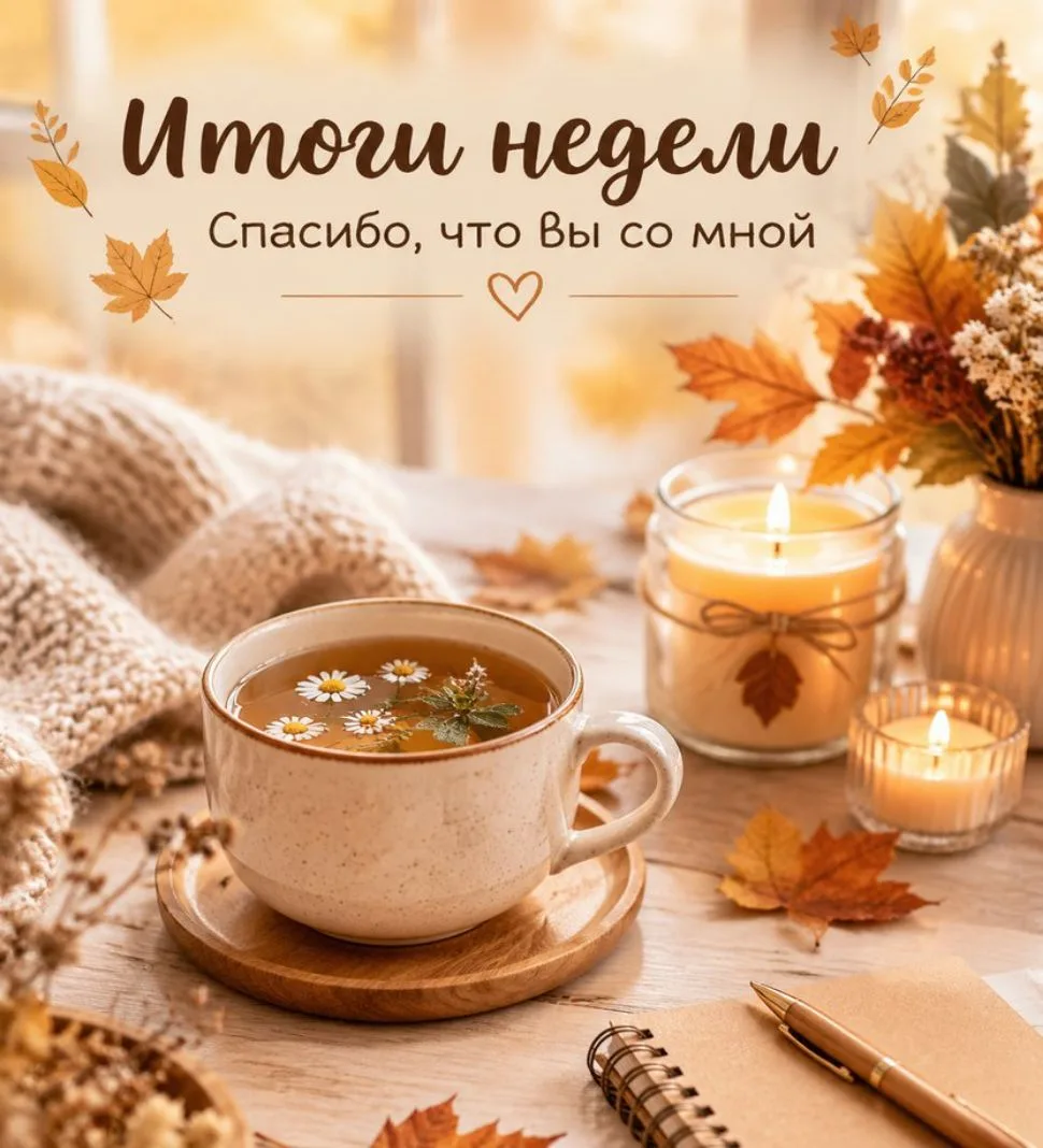 Итоги недели: питание, иммунитет и забота о себе 🍂