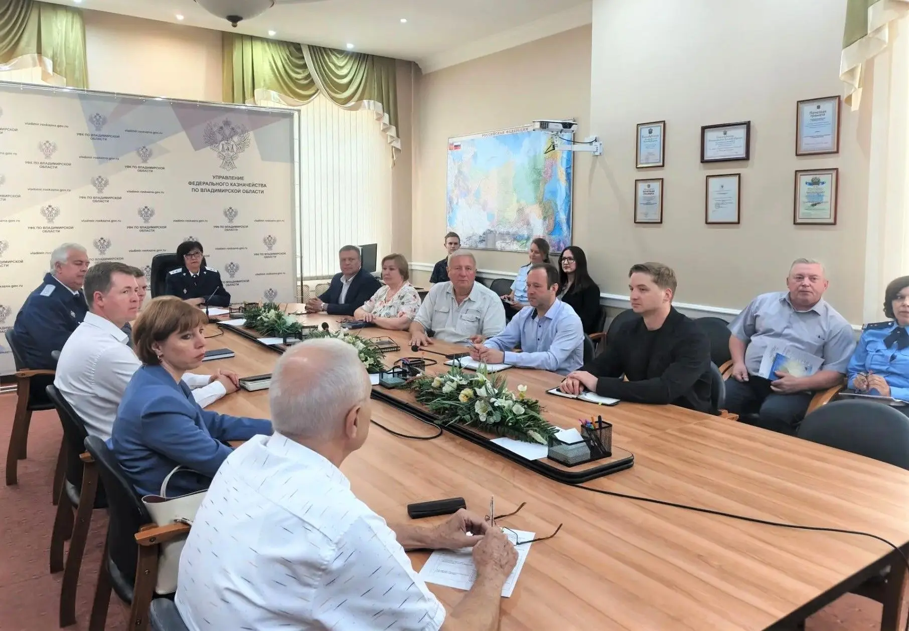 🔹25 июня 2026 года руководитель Управления Федерального казначейства по Владимирской области Светла