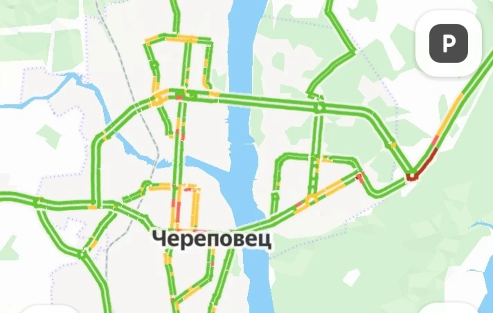Урра, Пятница, скоро все встанут вон в той огромной пробке (на картинке справа) которую...