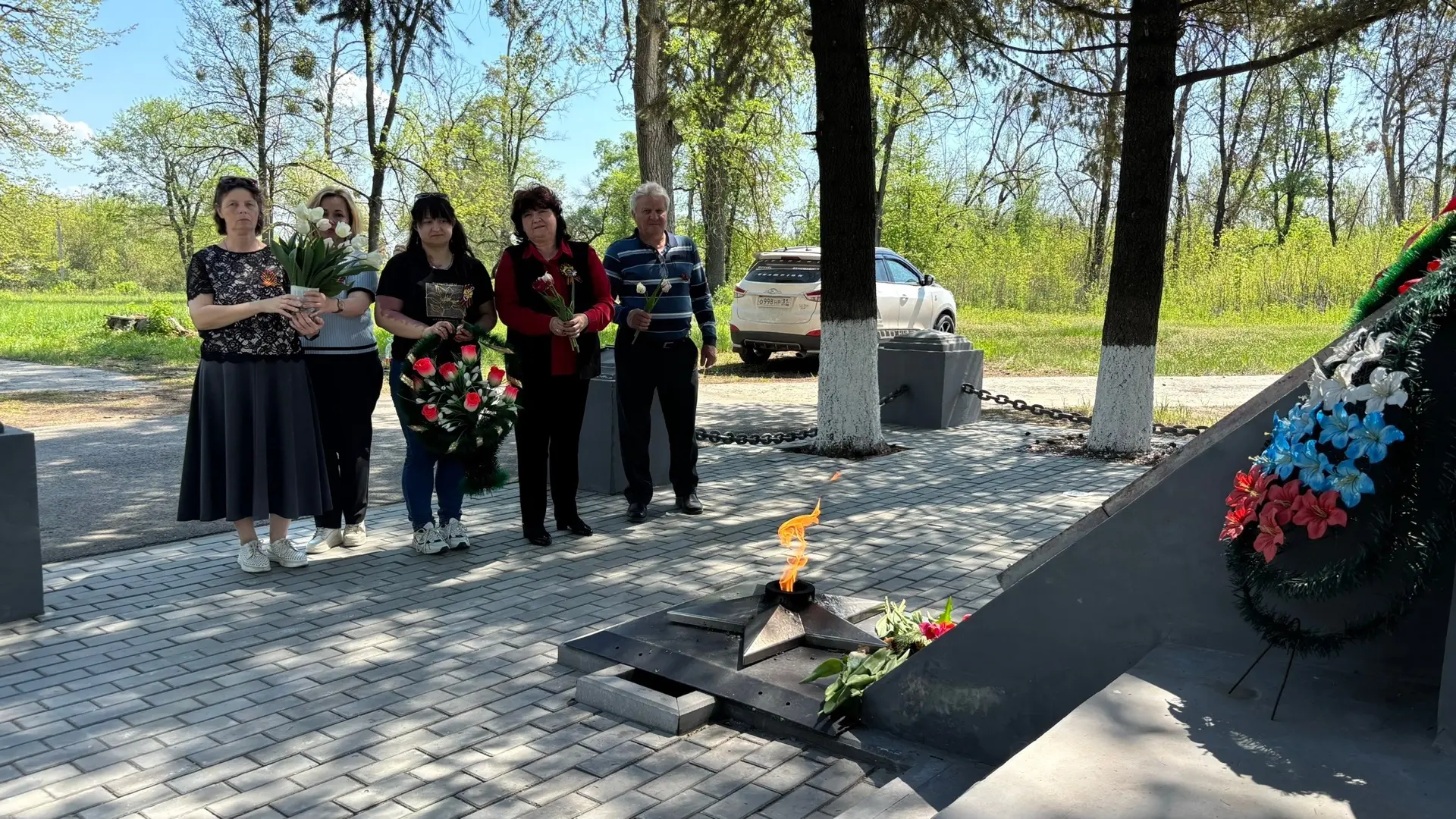 🎗 В преддверии празднования 81‑й годовщины Великой Победы в селе Ржевка состоялась цер...