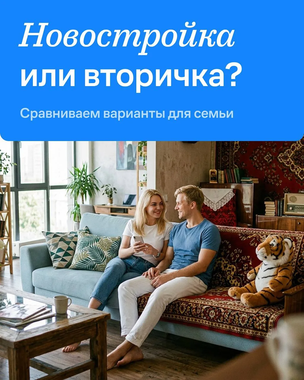 🏙Новостройка, вторичка или съемная квартира?