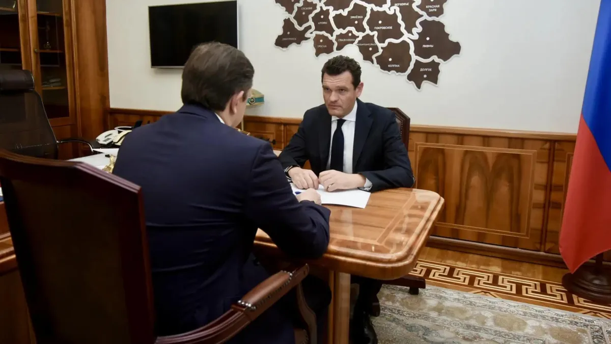 Орловский губернатор Клычков поблагодарил своего заместителя Бирюкова