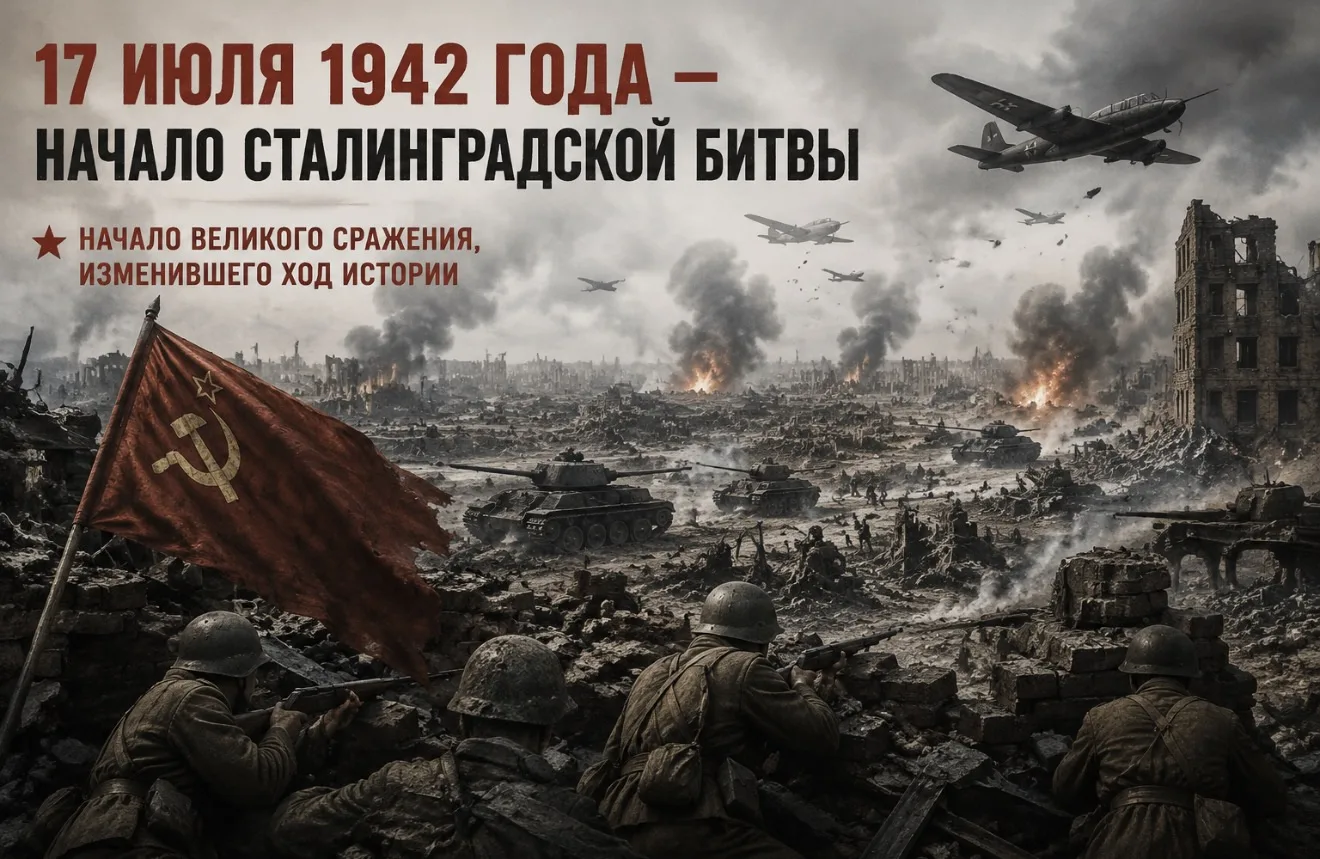 📆 17 июля 1942 года началась одна из самых кровавых и решающих битв Великой Отечественной войны — С