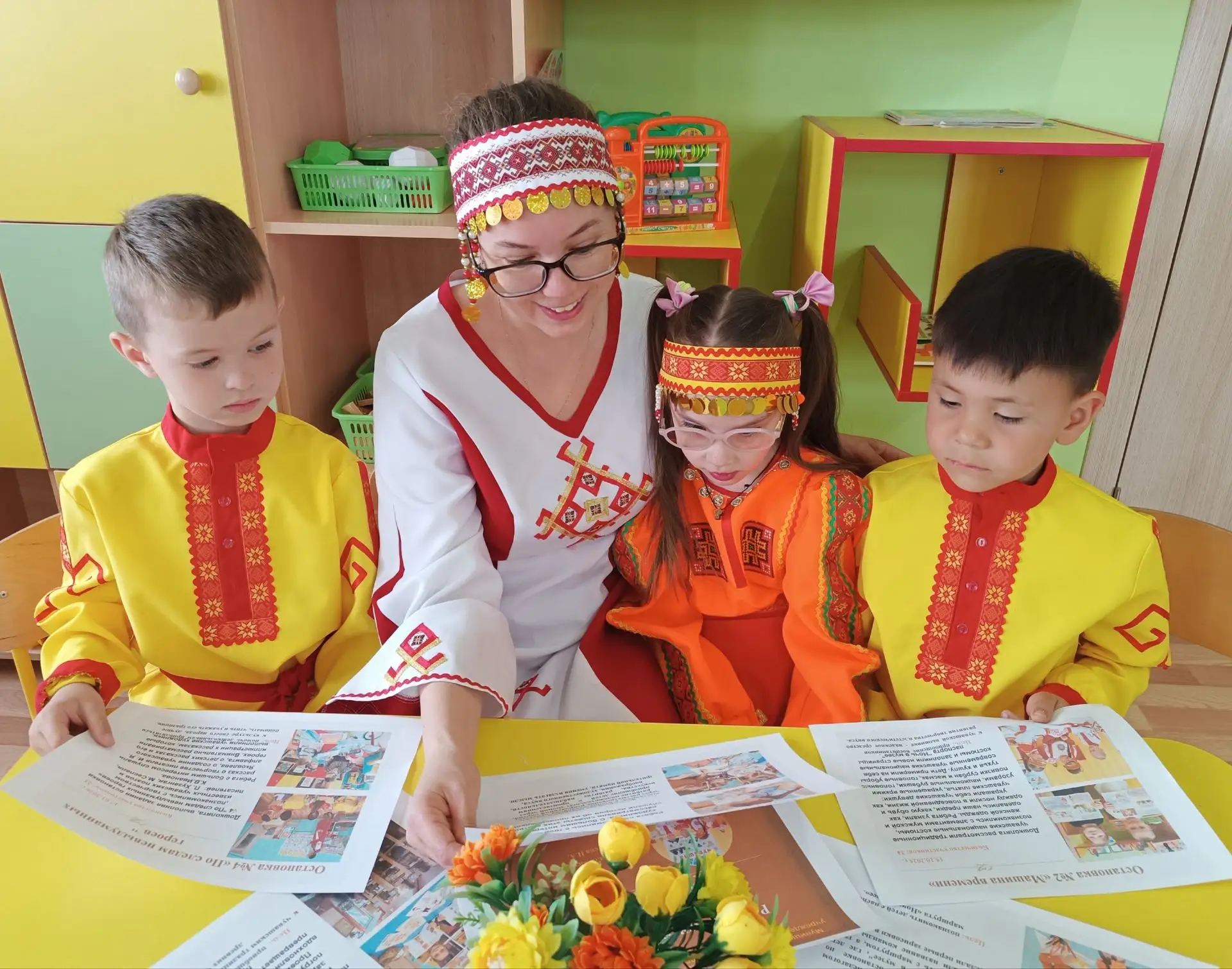 Воспитанники группы "Речная" с педагогами подвели итоги масштабной работы в рамках респ...