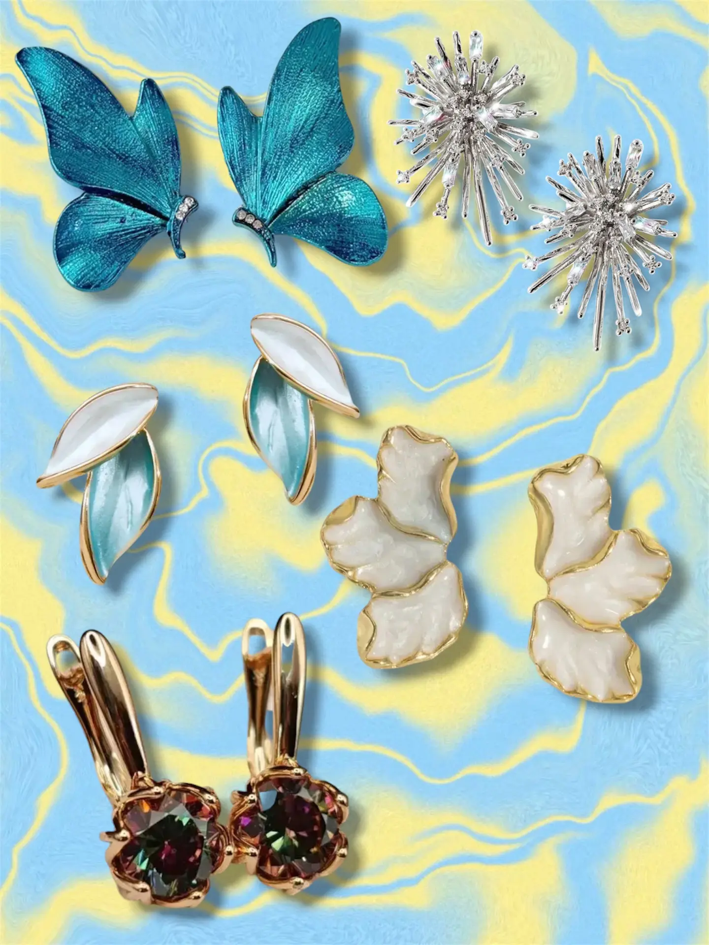 Подборочка серёжек с ВБ ❣️