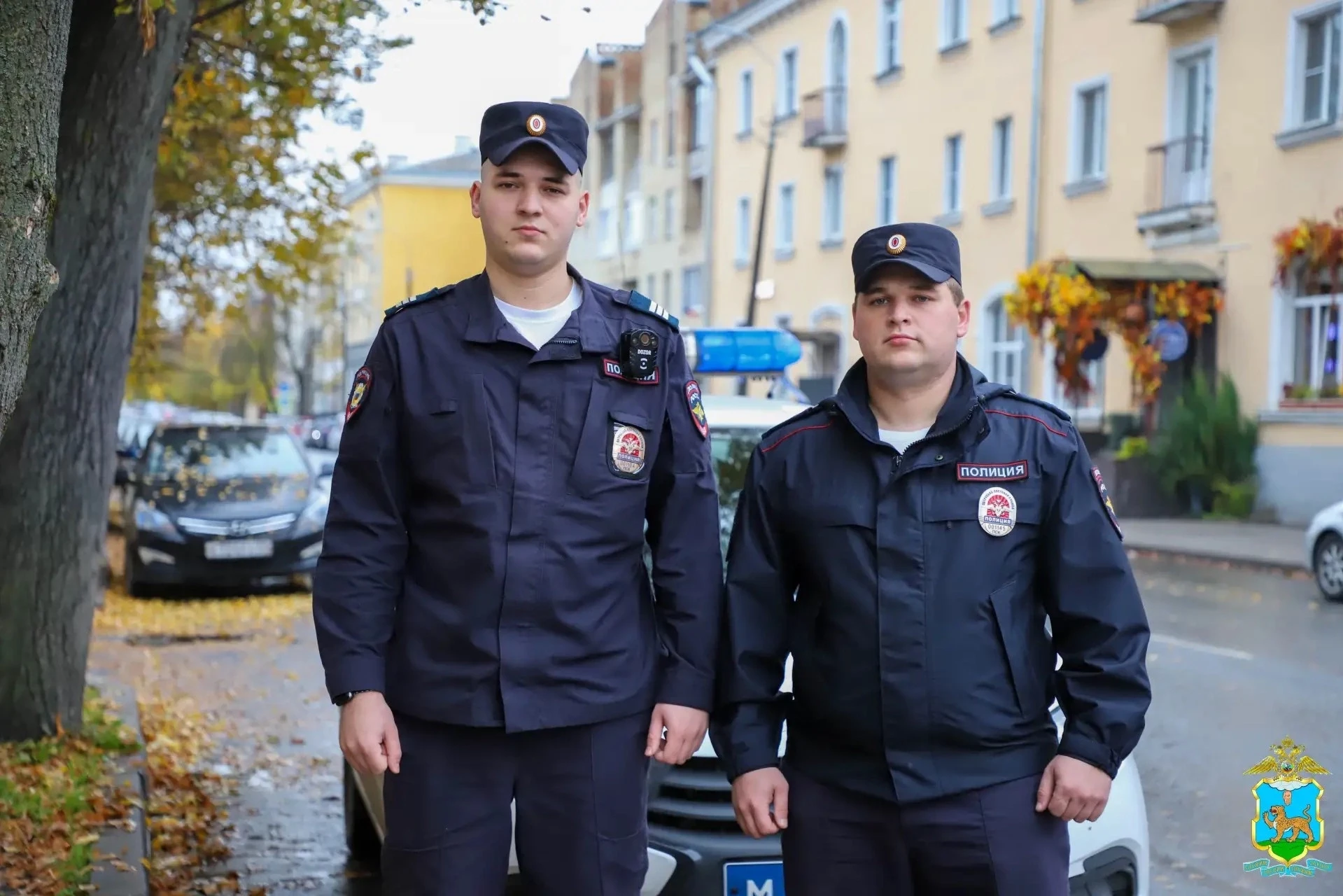📍Псковские полицейские спасли жизнь мужчине с признаками инсульта